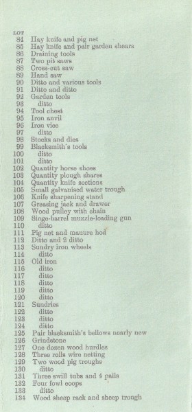 Sale Catalogue of White House Farm3