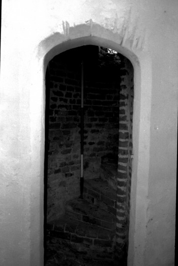 Stair to bell chamber