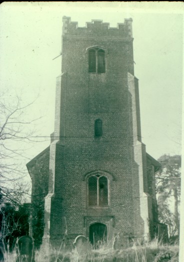 South view of church