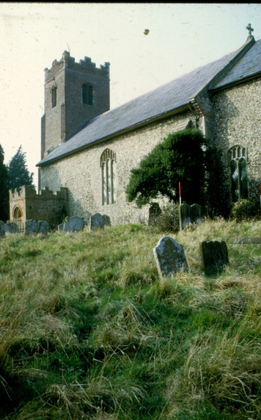 South view of church